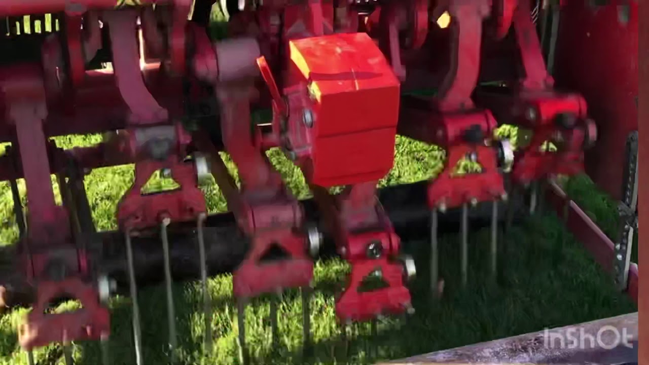 Ремонт Verti-Drain 7212. Замена буферной резинки в штоке