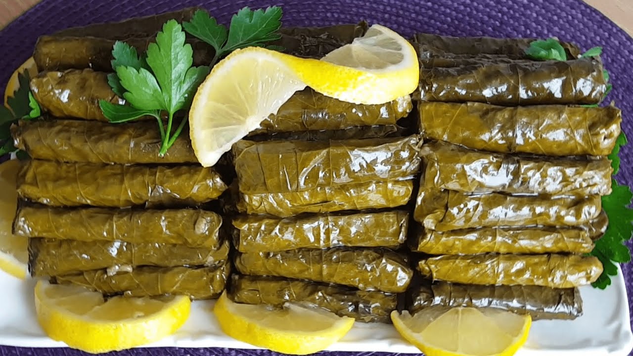 محشي ورق العنب بطريقة تركية سهلةجدا 🇹🇷 😍 Yaprak Sarması