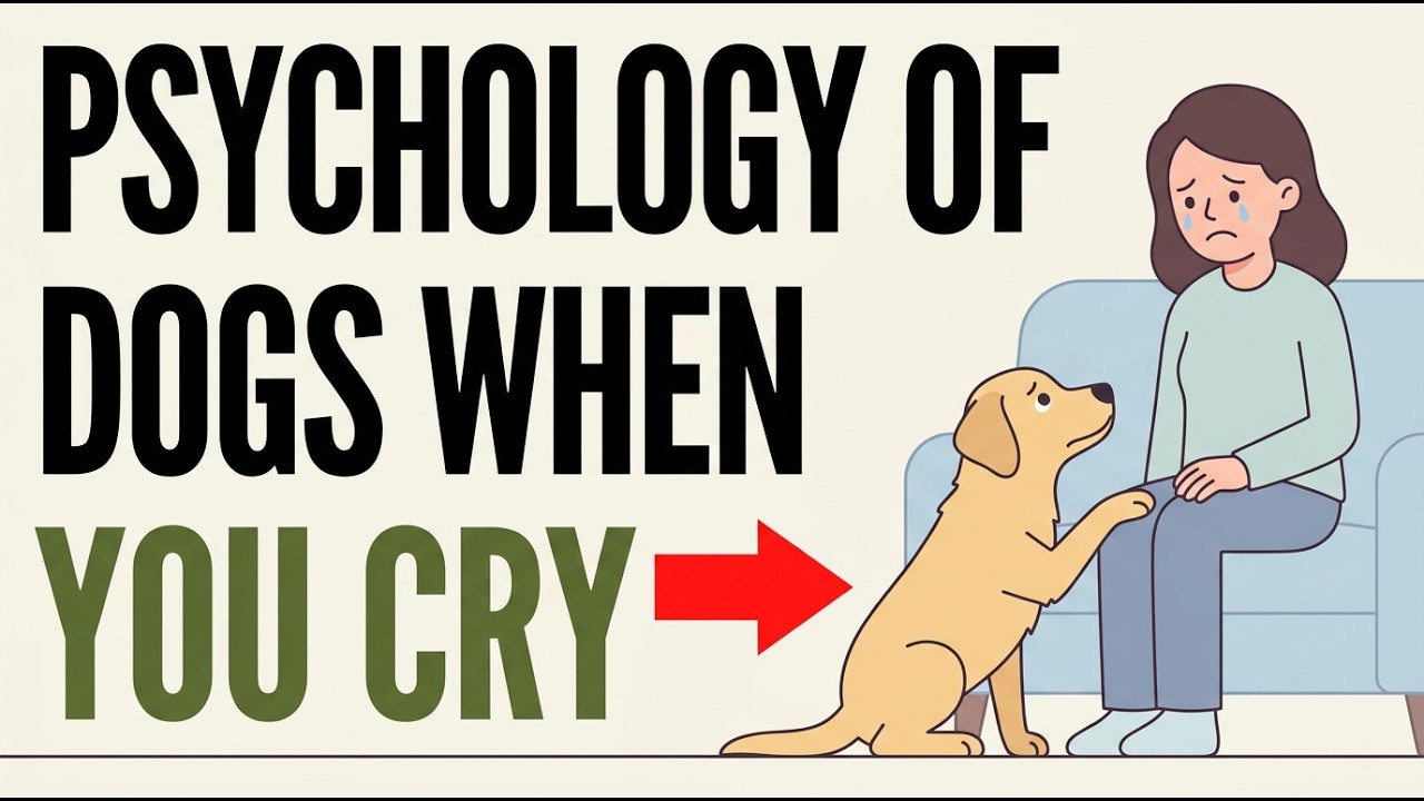 Psychology of Dogs When You Cry (What They Actually Do)