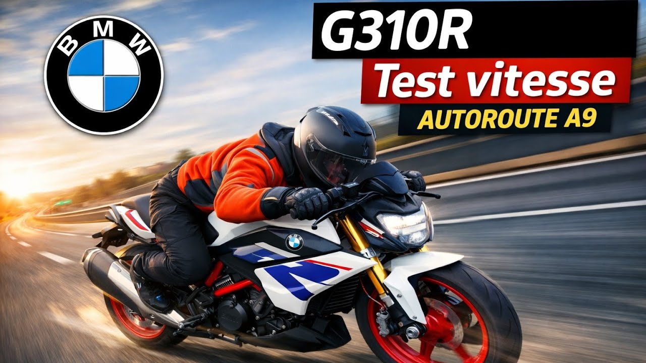 VITESSE MAX  BMW G310R ( 2021 )