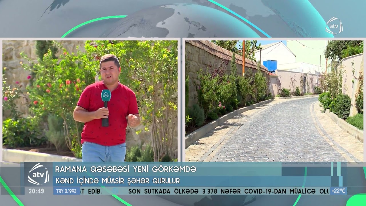 Ramana qəsəbəsi yeni görkəmdə