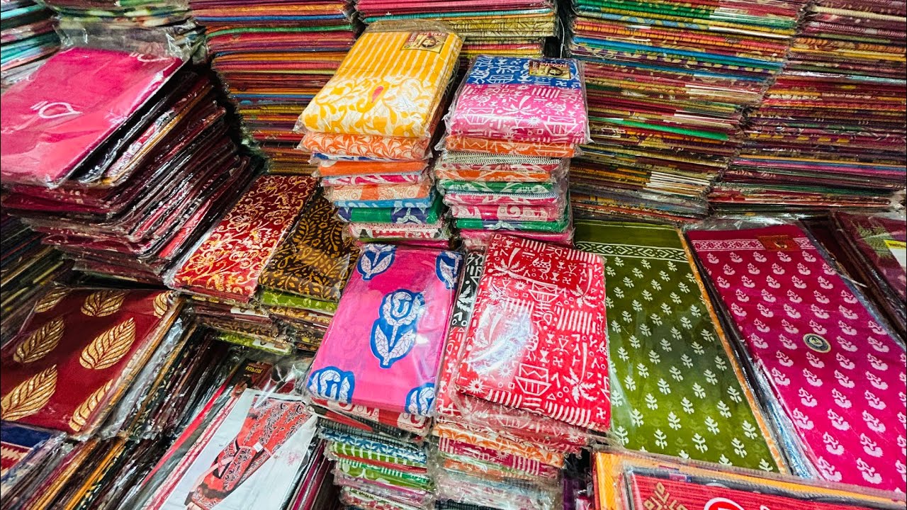 Chapa Saree Santipur - Saree Durga Saree Palace  Chapa Saree Market | Santipur Chapa Saree Wholesale