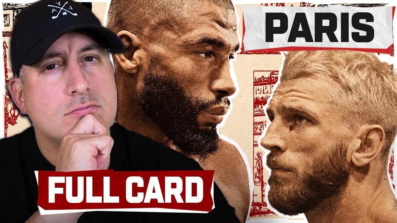 UFC Paris: Hooker vs. Parnasse FULL CARD Predictions and Bets