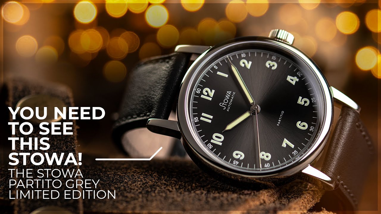 You Need To See This Stowa! - The Stowa Partito Grey LE Watch First Look by WatchGecko