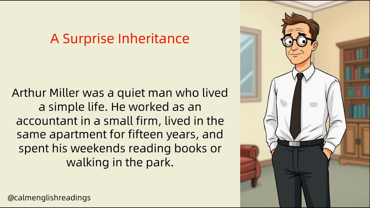 From Boring Accountant to Millionaire? | A Shocking Inheritance Story for English Learners