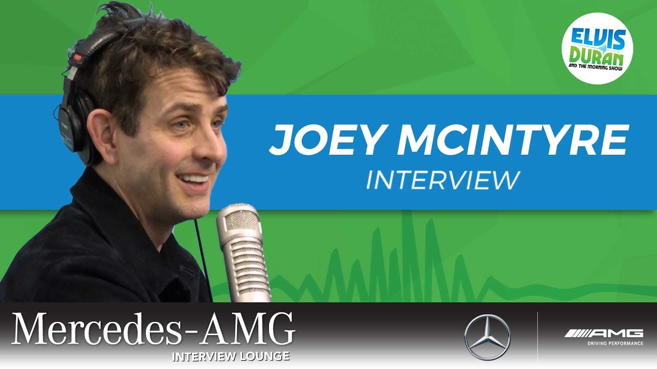Joey McIntyre on Starring on Broadway | Elvis Duran Show