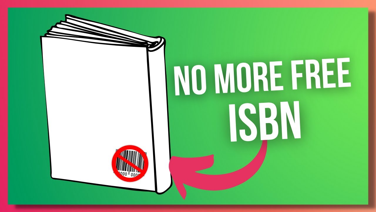 No More FREE Amazon KDP ISBN for Low Content Books