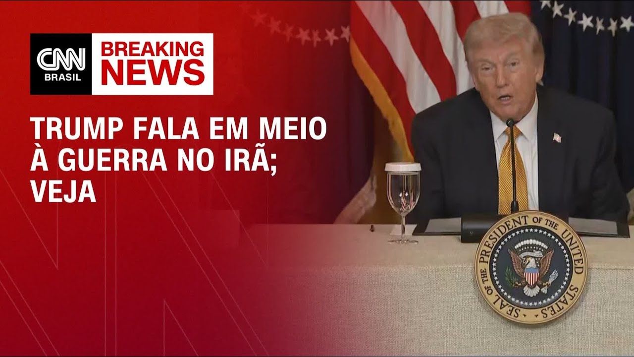 Trump fala à imprensa em meio ao conflito no Oriente Médio | BASTIDORES CNN