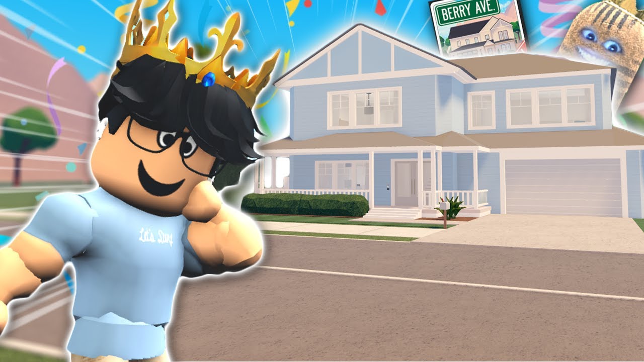 MOVING TO ROBLOX BERRY AVENUE with my potato cam...