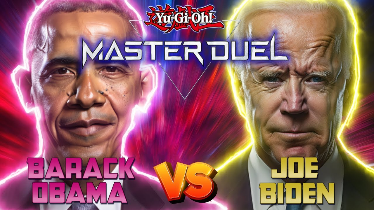 Барак Обама против Джо Байдена на турнире Yu-Gi-Oh Master Duel!