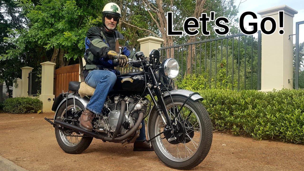 Vincent Rapide 1000cc Spring ride.