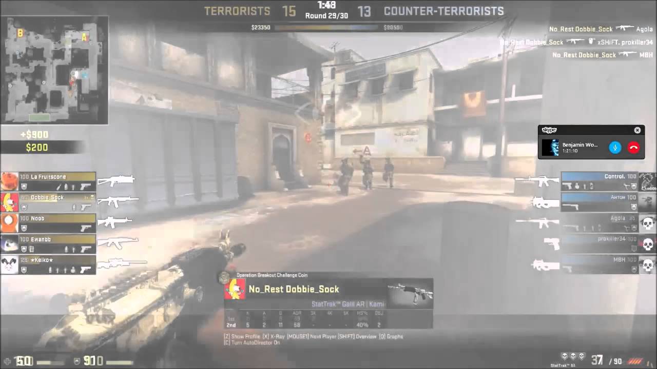Amazing Flash Kill (CS:GO)