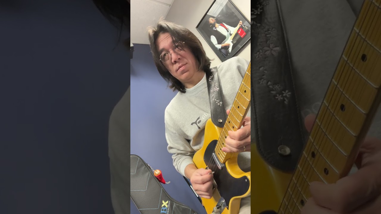 Can you do this precise bending? #guitar #guitarist #guitarsolo #guitarplayer #telecaster #blues