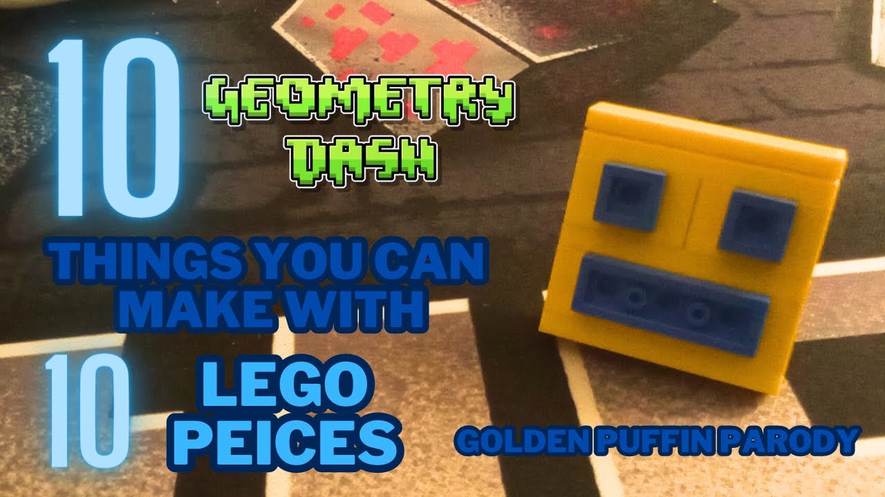 10 Geometry Dash Things You Can Make With 10 Lego Pieces