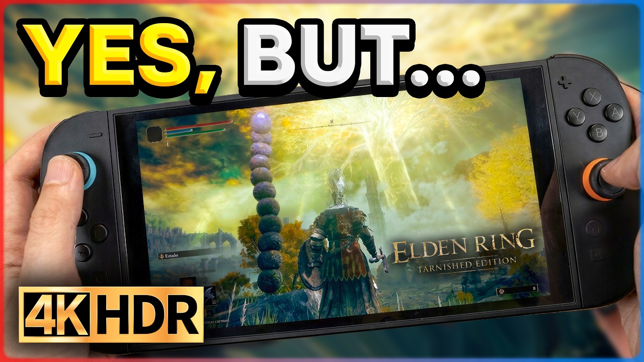 ELDEN RING on Switch 2: How the FINAL BUILD Runs 🔥 4K HDR Gameplay