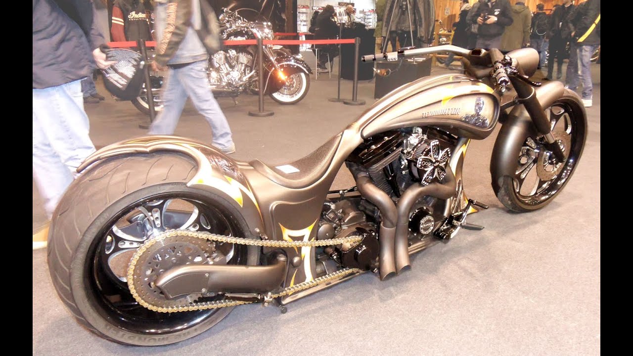 Dragster Chopper Special Motorcycles by MS Artrix Motor Bike Expo Custom Show