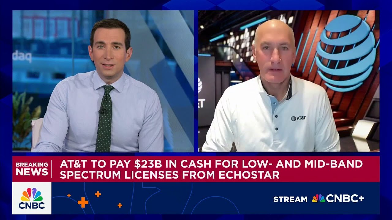 AT&T CEO John Stankey: EchoStar spectrum deal will accelerate growth & dramatically improve service