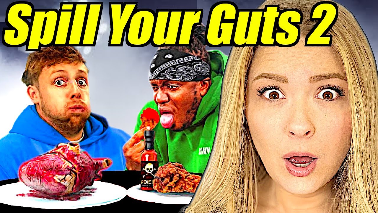 Americans React To SIDEMEN SPILL YOUR GUTS OR FILL YOUR GUTS 2