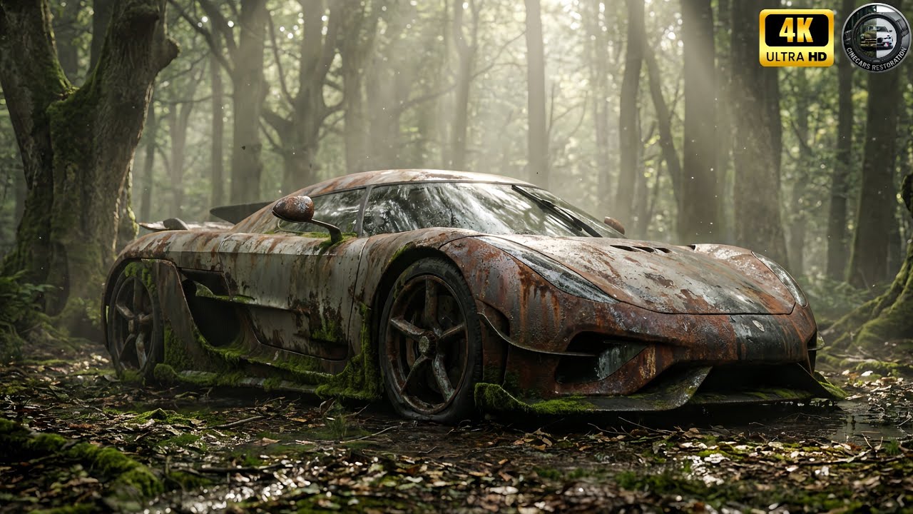 ASMR Restoration Koenigsegg Jesko | Rust Removal, Engine Tuning & First Start After Years!