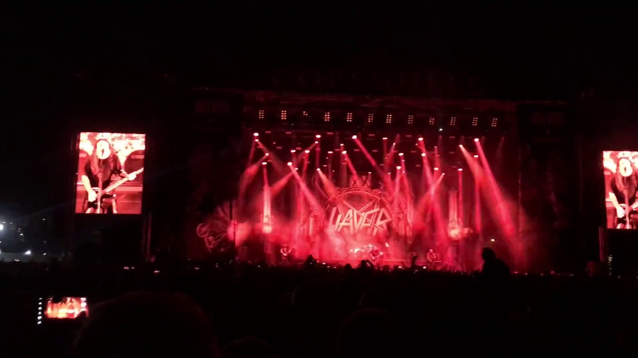 Slayer raining blood at Copenhell 2017