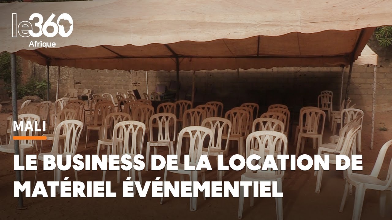 Bamako: la location de chaises et bâches, un business lucratif