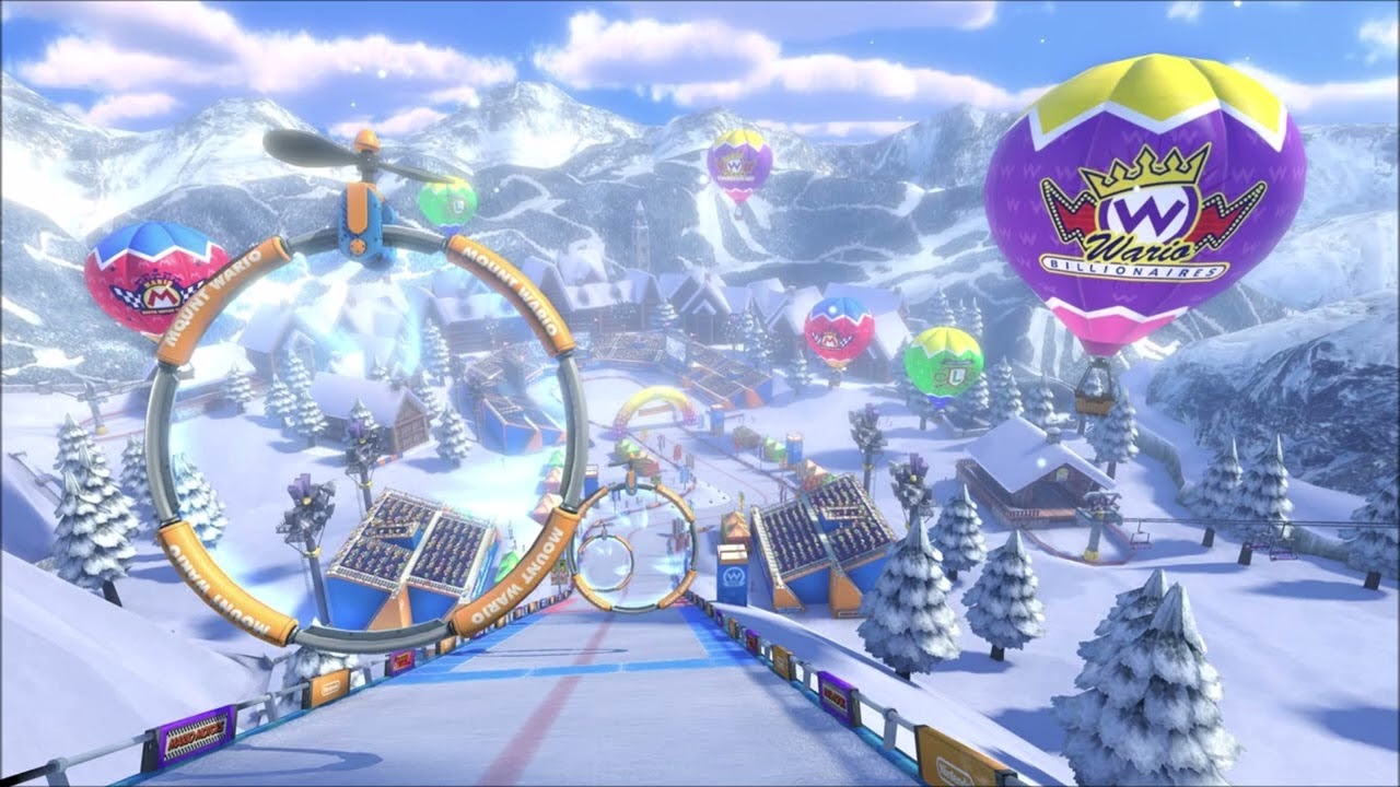 Mount Wario - Mario Kart 8 Deluxe Music