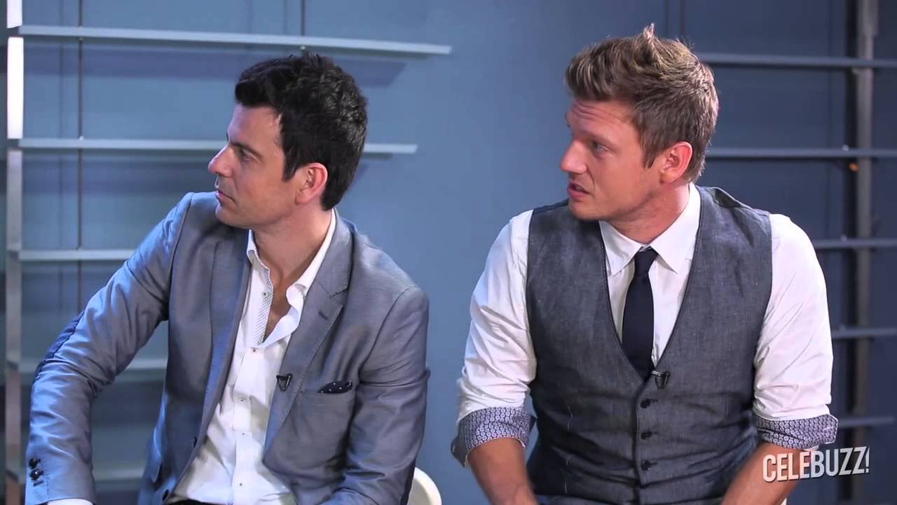 Nick Carter and Jordan Knight Revisit Fashion Trends of Their Boy Band Pasts