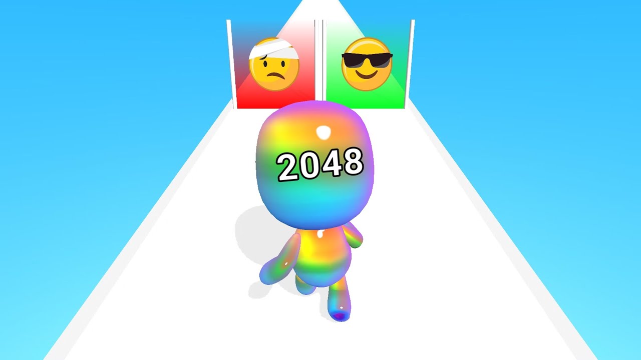 Man Runner 2048 Gameplay