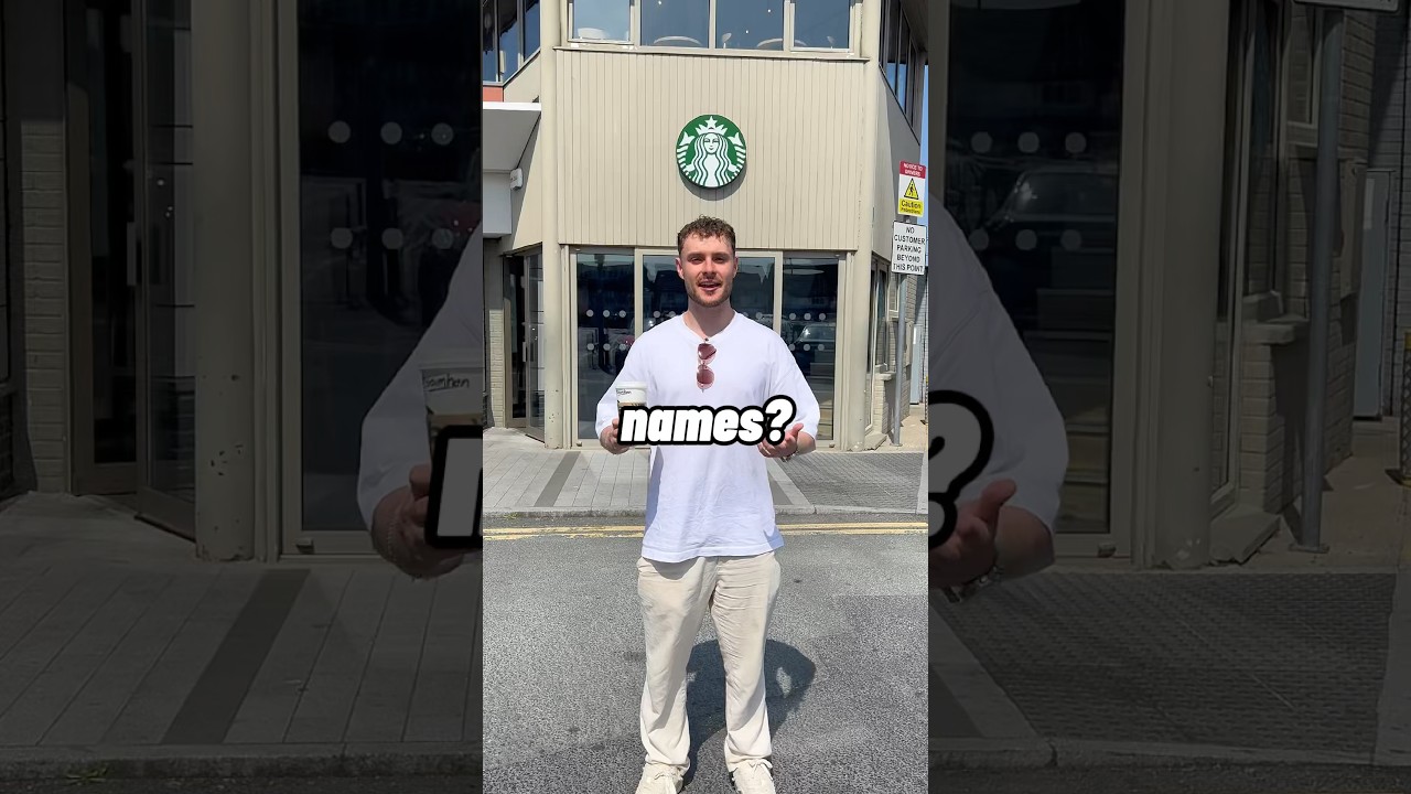 Может ли Starbucks писать ирландские имена? ☕️ (Часть 3)