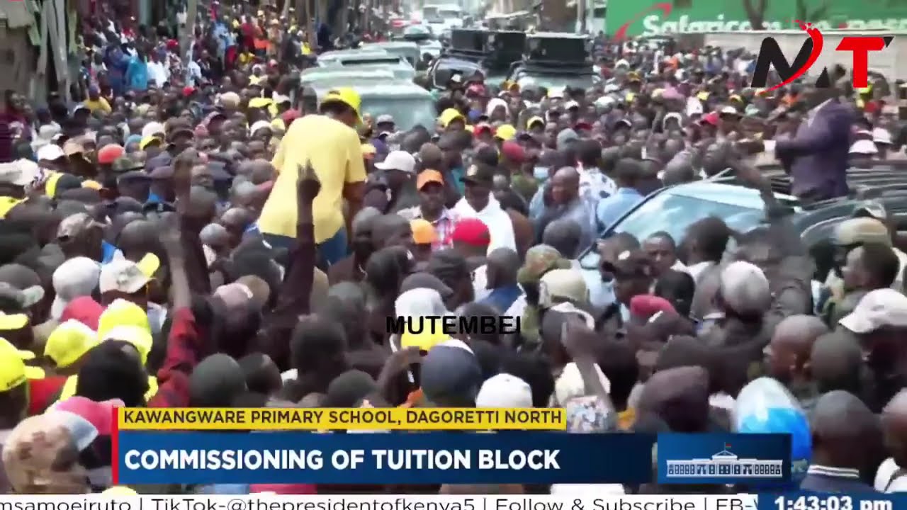 NAIROBI LEADERS ROAR IN NAIROBI CAMPAIGNING FOR RUTO!!