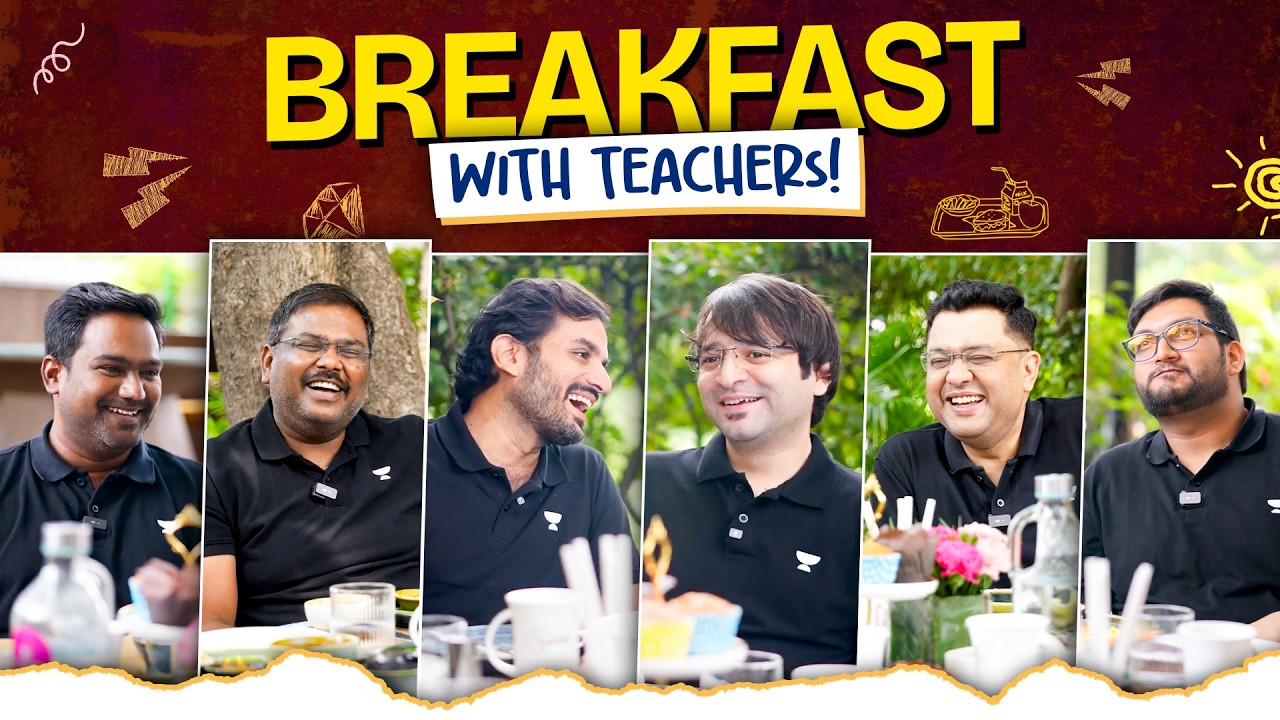 Breakfast with Your Favourite UPSC Educators: Stories Behind Classroom | A Teachers' Day Special