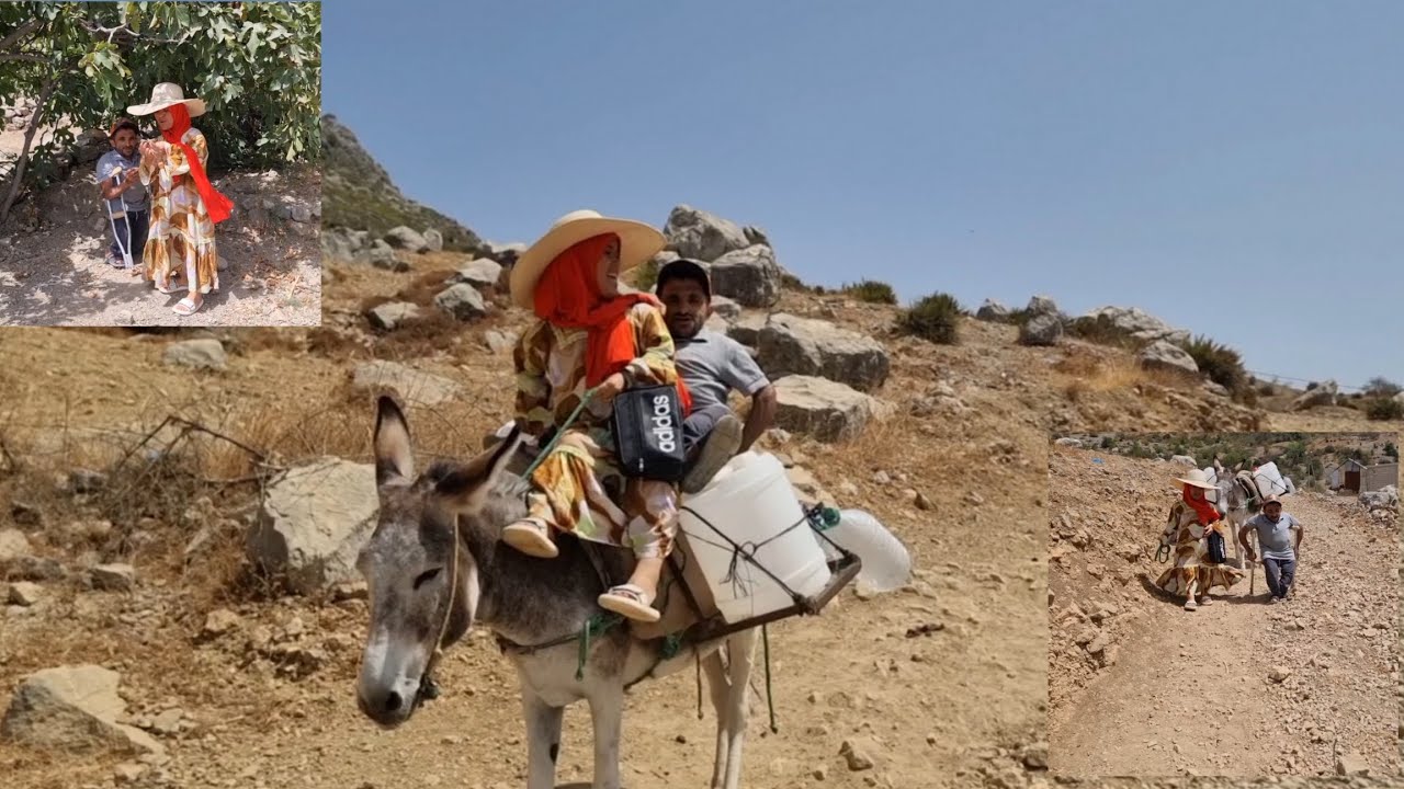 مشينا العين نجيبو الماء وعبدالله مبغاش إركب معايا خايف إطيح من حمار