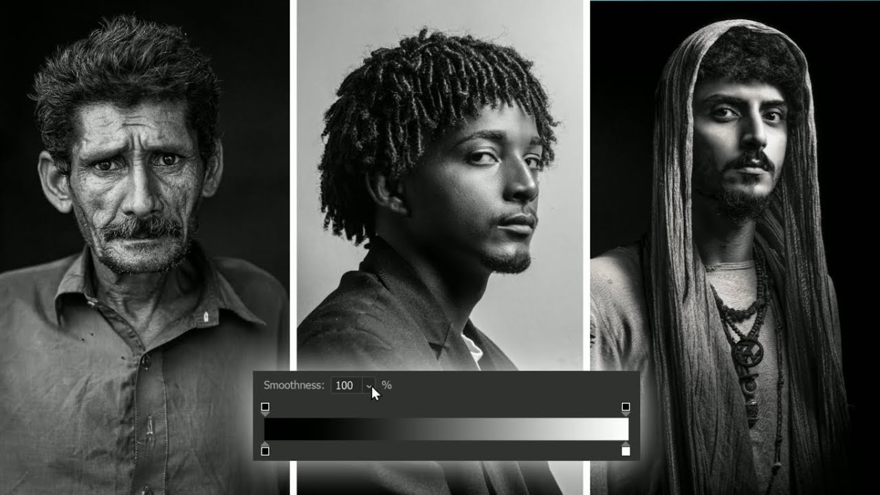 Secret for High contrast Black & White photos in Photoshop💡- Create Awesome B&W Photography 📷