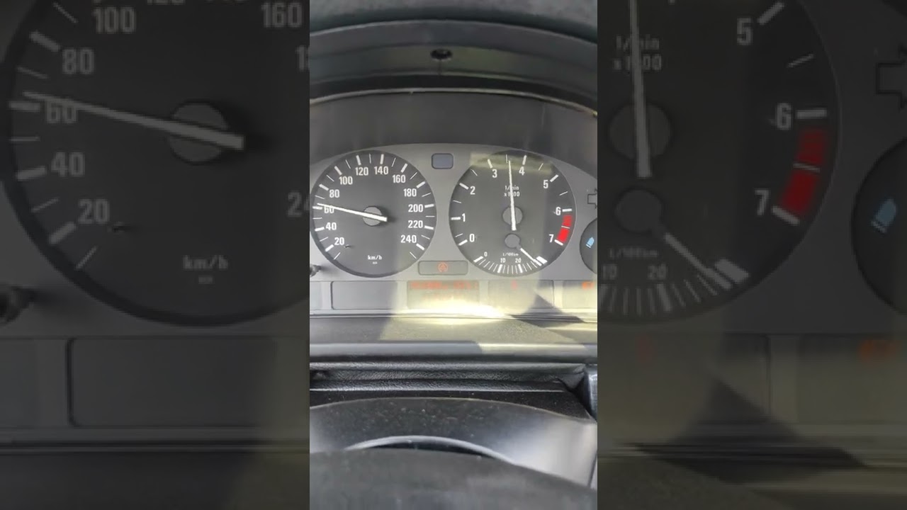 bmw e39 m52b28, ошибки датчика распредвала, нет низов с поломанным датчиком.