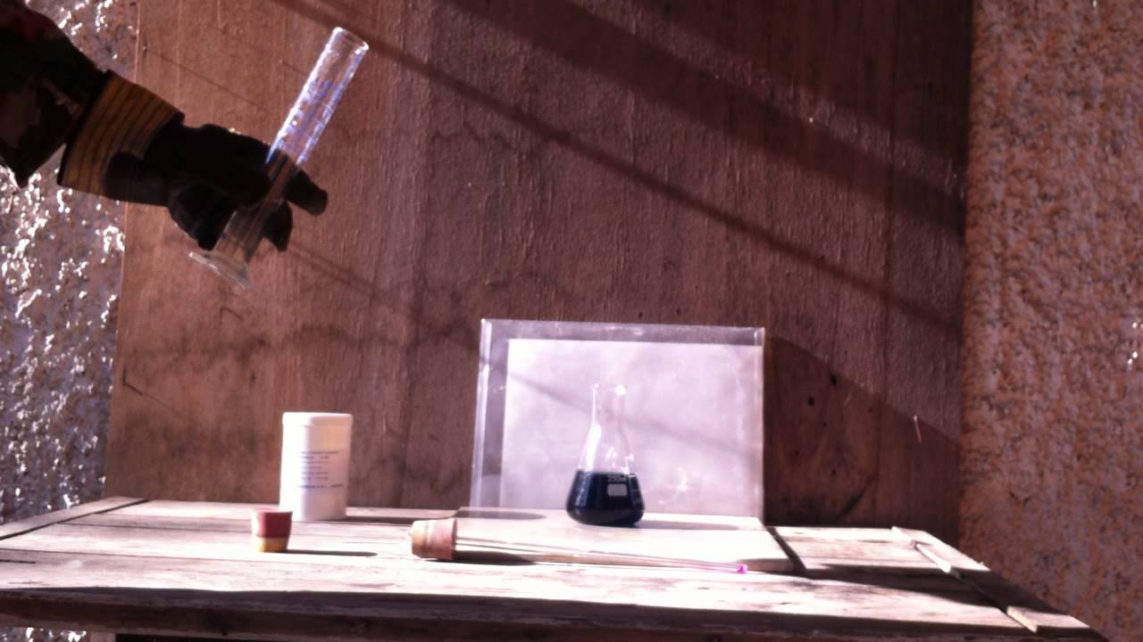 REDOX : potassium ferrocyanide oxidized to ferricyanide by potassium permanganate