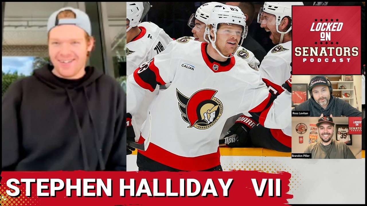 Stephen Halliday Interview: NHL Debut, Power Play Lessons, Carter Yakemchuk's Dangles + More!