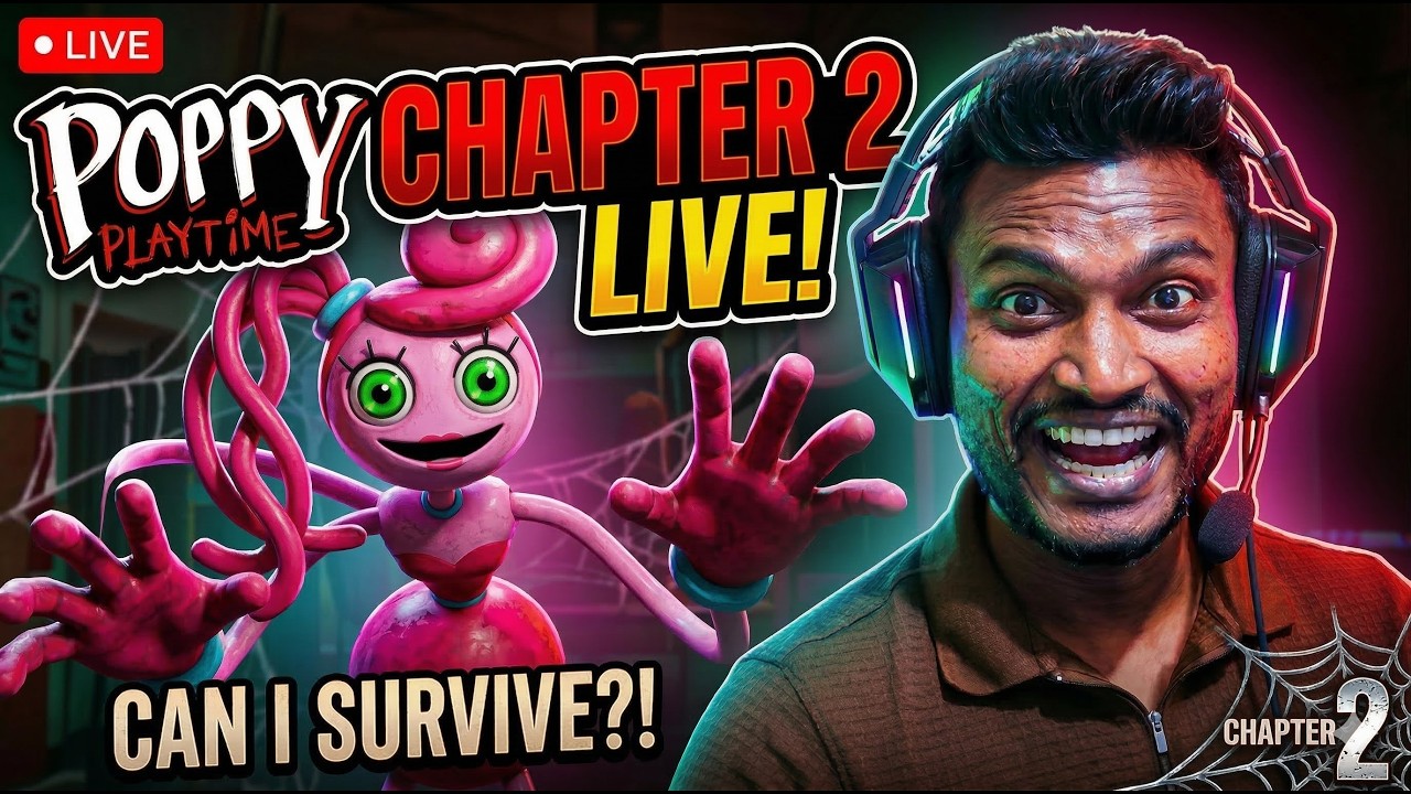 POPPY PLAYTIME CHAPTER 2 LIVE! 😱 Can I Survive Mommy Long Legs? Live Stream || Avinash Singh Rajput