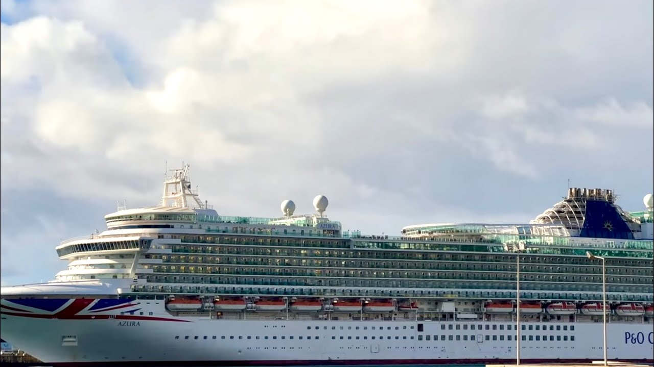 P & O Azura, Canary Islands 2025