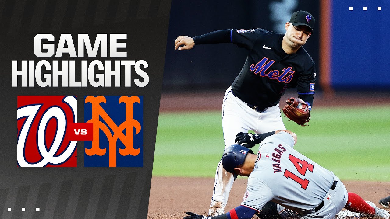 Nationals vs. Mets Game Highlights (7/10/24) | MLB Highlights