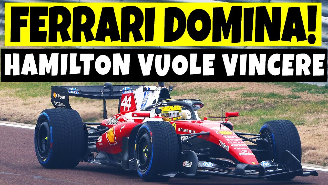 Lewis Hamilton HA SCIOCCATO TUTTI ai test di Barcellona con la sua Ferrari SF-26!