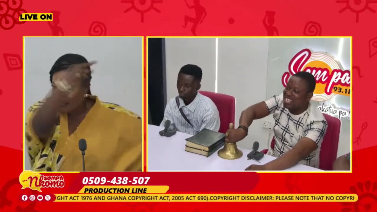 SOMPA NKOMO LIVE ON SOMPA TV/FM WITH OHENENI ADAZOA II14/05/25