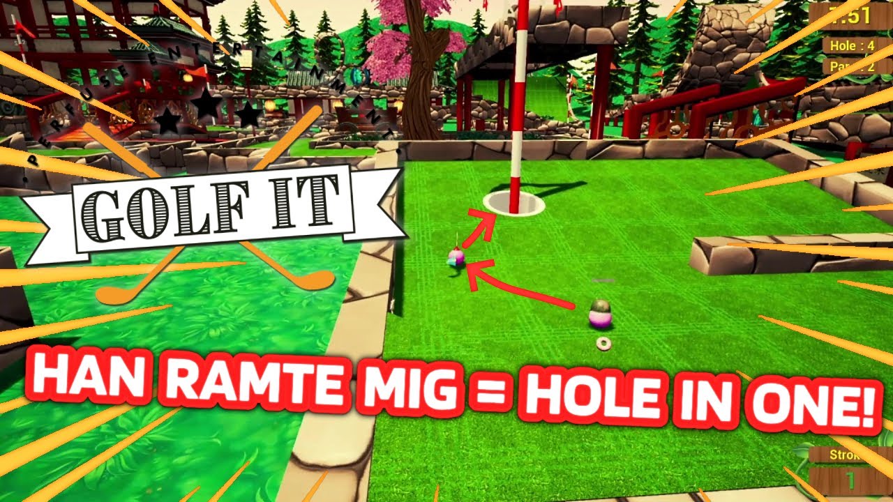 👊 Han ramte mig = HOLE IN ONE! - Dansk Golf it ⛳