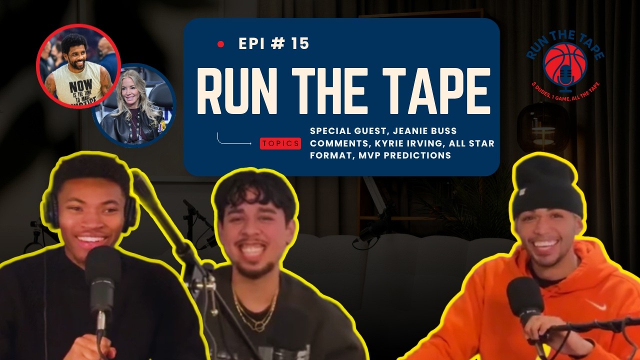 RUN THE TAPE Kyrie Irving deep talk, best 2nd opt, Best NBA Record of all Time (Special Guest)