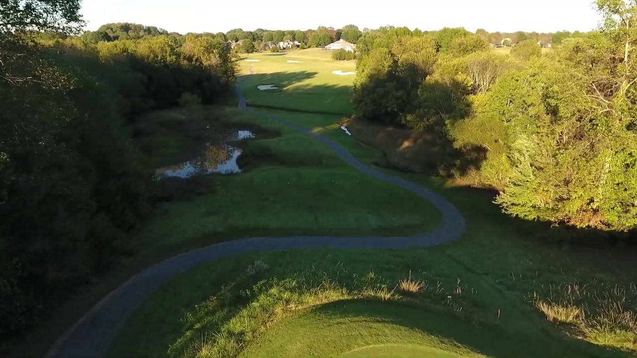 Oak Valley Golf Club, Advance, NC - Hole 9 Tee to Green
