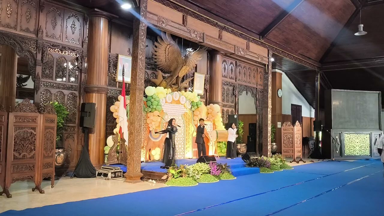 Performance Nakula Sings Santunan Anak Yatim Bersama Kab. TA & Baznas Prov. Jatim di Pendopo