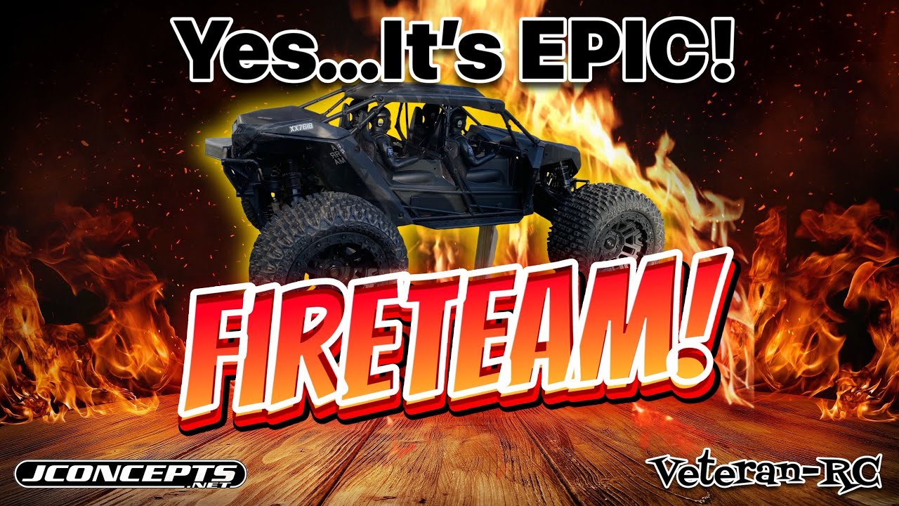 Arrma Fireteam: Epic Second Rip! (JConcepts Choppers Upgrade)