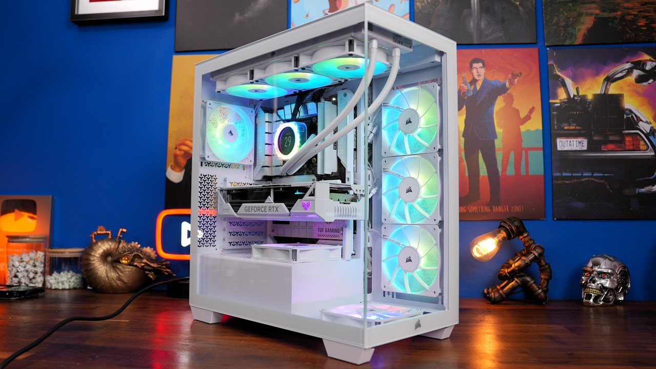 Corsair 3500x ARGB build guide with RS120 RGB fans and H150i Elite Capellix XT