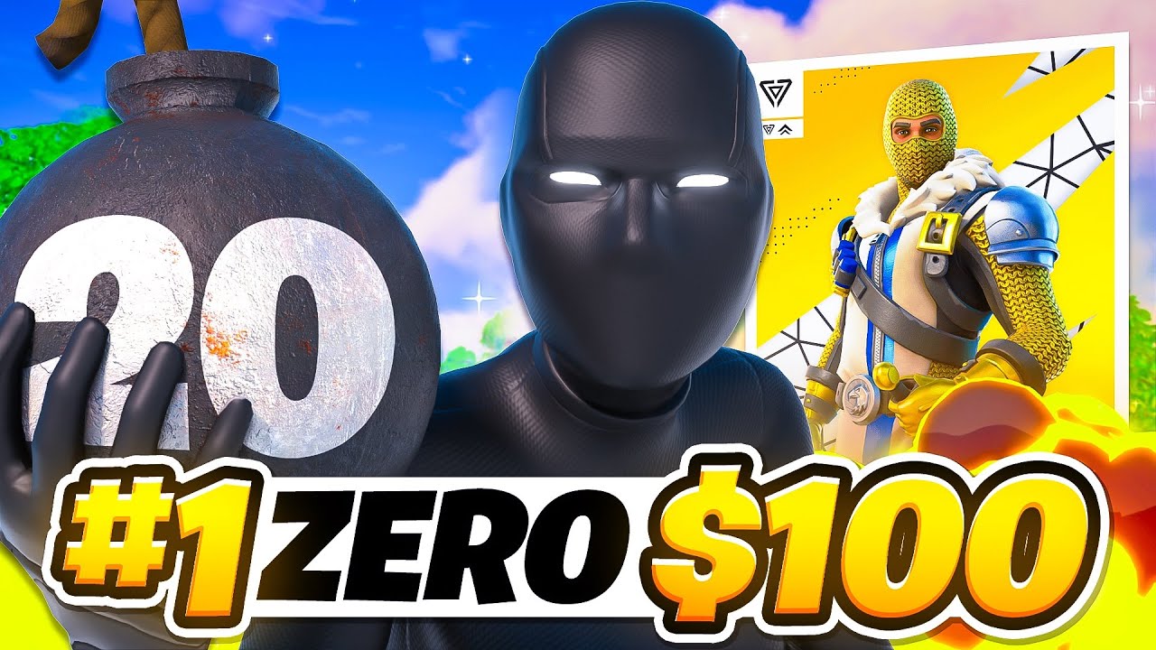How I Won $100 *FIRST* Solo Zero Build Victory Cash Cup Finals 🏆