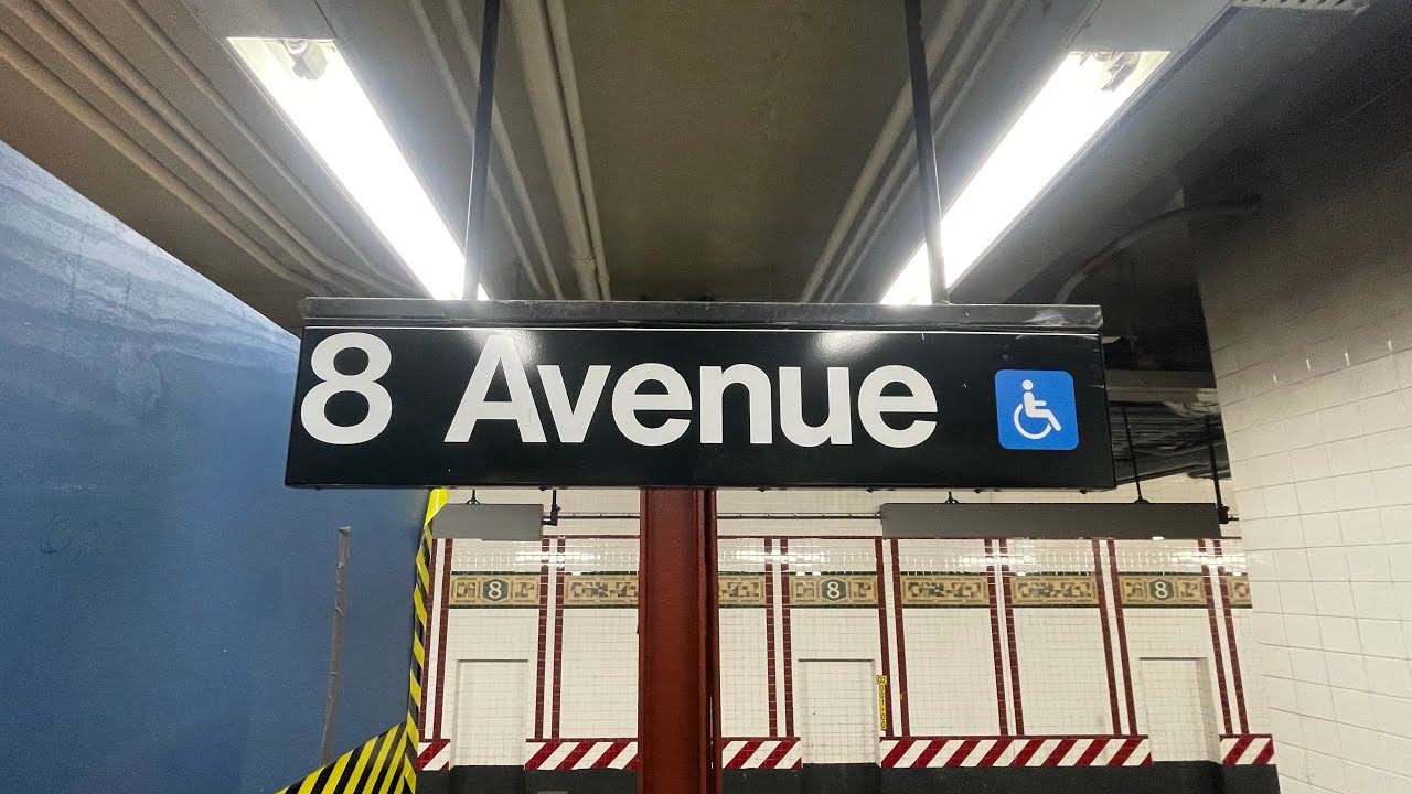 BMT Canarsie Line: (L) Trains End/Begin Service @ 8 Av (R143, R160A-1)