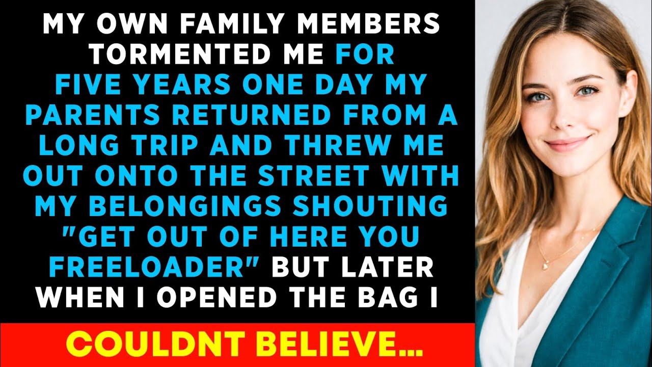 Пять лет моя семья издевалась надо мной и выгнала меня на улицу: «Убирайся отсюда, бездельник!»